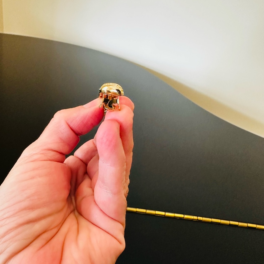 DIOR 80s/90’s VINTAGE RETRO ICONIC COUTURE LUXURY AUTHENTIC RUNWAY GLAM BARRETTE - Picture 10 of 17